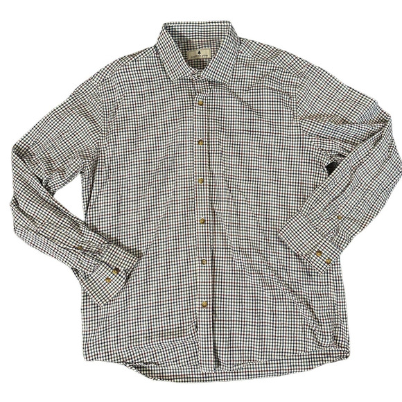 Southern Pines Shirt Mens XL Multicolor Long Sleeve Casual Button Up - Picture 2 of 5